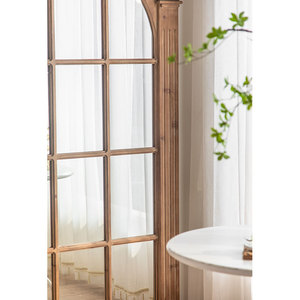 Gương Đứng Lớn Kiểu Cổ Gương Trang Điểm Toàn Thân Rộng Gương Trang Điểm Sàn Hình Chữ Nhật Có Khung Bằng Cây Thông - Product Image 6