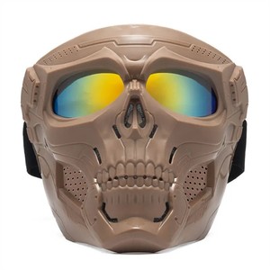 <span class=keywords><strong>Masque</strong></span> Tactique de Protection Intégral Squelette Coupe-Vent pour <span class=keywords><strong>Moto</strong></span>, Cyclisme et Cosplay d'Halloween - Product Image 2