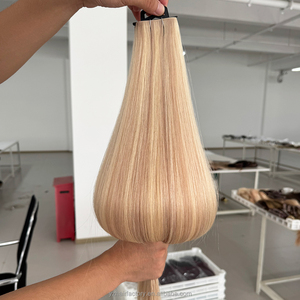 Extensions de cheveux naturels réutilisables et universelles, longue durée, adieu la colle et les clips, moins de poids, trame perforée, trame papillon - Product Image 5