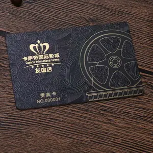 Carte De Visite Custom Printed Plastic PVC Business Card VIP Membership Gift Cards carte de visite