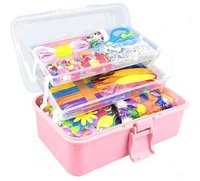 Kit de bricolage tout-en-un en plastique certifié CE, plus de 1500 pièces, extra large, pour les projets créatifs des enfants et les fournitures de rentrée scolaire