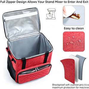 Sacoche pour mixeur Gator Cases en nylon rembourré avec sangle amovible - Product Image 3