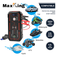G02W Dual USB Power Bank Jump Starter 2500A Peak 1000 Cycle Life 12v Output Power Bank