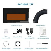 Atomstack FB2 Plus Housse anti-poussière pliable extensible ignifuge anti-poussière anti-fumée Lunettes de protection Boîte de protection pour machine de gravure laser