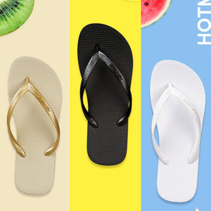 Sandalias Plegables para Mujer, Sandalias de Playa de Verano, Sandalias Doradas, <span class=keywords><strong>Chanclas</strong></span> - Product Image 3