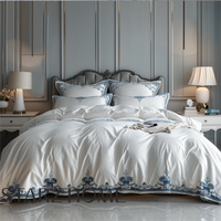 STARZ HOME Couettes Ensemble de literie 100% Polyester Microfibre Drap de lit Fleur Imprimé Draps Couettes de lit