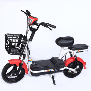 Trottinette électrique 350W 500W 48V 20Ah avec batterie Tianneng, moteur sans balais, siège, unisexe, rose, noir, rouge, gris, vert, bleu - Product Image 2