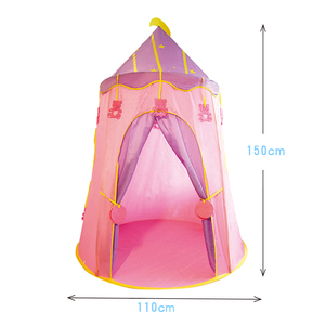 Tente de jeu pliable pour enfants, tente de jeu <span class=keywords><strong>d</strong></span>'extérieur, tente de jeu pour bébé, tente de jeu <span class=keywords><strong>d</strong></span>'intérieur, château de princesse, tente <span class=keywords><strong>d</strong></span>'activités - Product Image 2