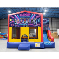 Grande structure gonflable en PVC Kpop Demon Hunter pour enfants, aire de jeux commerciale extérieure