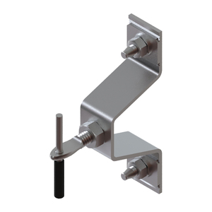 Staffa di ancoraggio regolabile in acciaio inox tipo <span class=keywords><strong>Omega</strong></span> per il supporto della parete del sistema di fissaggio del rivestimento in pietra - Product Image 1