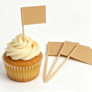 Mini Stecchini Decorativi <span class=keywords><strong>per</strong></span> Buffet, Matrimoni, Frutta, Cupcake, Hamburger, Sandwich, Decorazioni <span class=keywords><strong>per</strong></span> Alimenti, Bandierine <span class=keywords><strong>per</strong></span> Dessert - Product Image 2