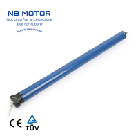 NB Motor New quarter Wholesale 45R Motores de persianas enrollables con Receptor incorporado