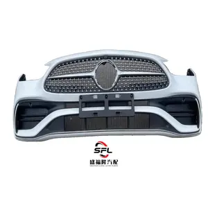 Rakitan bumper depan sporty W206 C200 baru rakitan kit bodi Premium tahan lama dan estetis untuk Mercedes