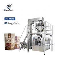Machine d'emballage préfabriquée complète pour aliments pour animaux de compagnie Finalwe Export Standard