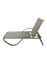 Chaise longue à cadre en aluminium de haute qualité pour piscine extérieure, jardin ou hôtel, chaise de concubine impériale pour bronzer