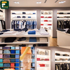 Modern Luxury Fashion Boutique Apparel Rack <b>Wall</b> Shelf Cabinet Cashwrap Counter - Product Image 5