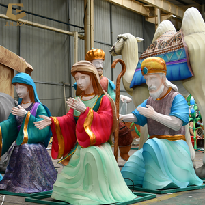 Linternas temáticas <span class=keywords><strong>de</strong></span> historias al aire libre personalizadas <span class=keywords><strong>de</strong></span> la decoración <span class=keywords><strong>de</strong></span> Jesús para eventos <span class=keywords><strong>de</strong></span> la semana, 2, 3, 1, 2 - Product Image 5