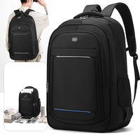 Mochila para Portátil Oxford Impermeable para Hombre, de Gran Capacidad, con Logotipo Personalizado, Múltiples Compartimentos, Informal, para Estudiantes