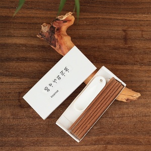 Bâtonnets d'encens parfumés en bois TG - Cèdre, Palo Santo, <span class=keywords><strong>Sauge</strong></span>, Bois d'agar - Désodorisant portable de voyage - Product Image 4