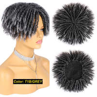 Vente Chaude Perruque Crochet Tressée 8 Pouces Extensions de Dreadlocks pour Hommes Noirs, Perruque Torsadée Afro, Extensions de Cheveux Tressés