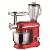 Appareils de cuisine Robot culinaire multifonction Bol 4,5L 5,5L Mixeur Hachoir à viande Batteur sur socle