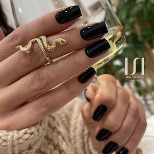 Majida Gel <b>Polish</b> Color 8.5 ml Pure <b>Black</b> UV Gel Nail <b>Polish</b> - Product Image 3