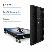Vishow5.0 Vente directe usine Écran LED interactif d'intérieur pour tapis de course, résolution P2.976 84x84, 1500cd