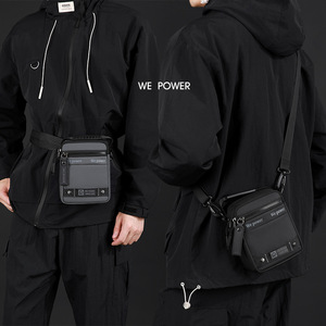 Sac messager tendance pour homme, nouveau sac bandoulière multifonctionnel à motif original, style mode, sac de marque - Product Image 5