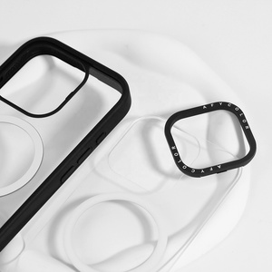 OEM Logo 2 Trong 1 Bảo Vệ Rõ Ràng Bìa Đối Với iPhone 16 Pro Max Mạnh Mẽ Từ Trường Hợp Điện Thoại Tùy Chỉnh In Ấn Điện Thoại Di Động Trường Hợp - Product Image 6