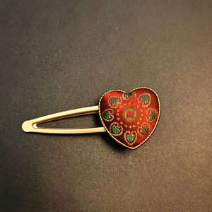 Nuovo arrivo tradizionale estetica orientale seta tessitura canzone broccato serie elegante fermagli per capelli per decorazioni - Product Image 6