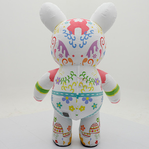 Costume gonflable <span class=keywords><strong>de</strong></span> <span class=keywords><strong>lapin</strong></span> <span class=keywords><strong>de</strong></span> Pâques personnalisé pour adulte, modèle 2026, pour les fêtes, mignon et gonflable, pour la marche - Product Image 6