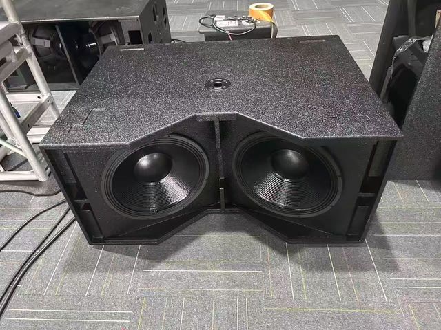 Dual 18"Inch Subwoofers Professional Sound System Professional Audio for Indoor and Outdoor Events Stage Bass Oem Wholesale