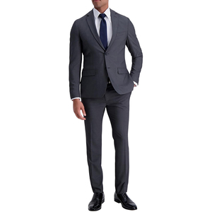 Blazer de mode <span class=keywords><strong>italien</strong></span> pour hommes ensemble de deux pièces pour mariés smoking respirant imperméable décontracté d'affaires haut de gamme exquis pour hommes - Product Image 1