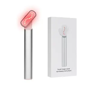 Hot Sell Led Light Beauty Device Facial Wand Hand Held Red Light Therapy Device Face Massager Facial Care Device