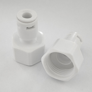 Conector para Purificador de Agua, Adaptador Recto de 4 a 2 Roscas Internas para Conexión de Tuberías de Sistemas de Ósmosis Inversa (RO) - Product Image 2