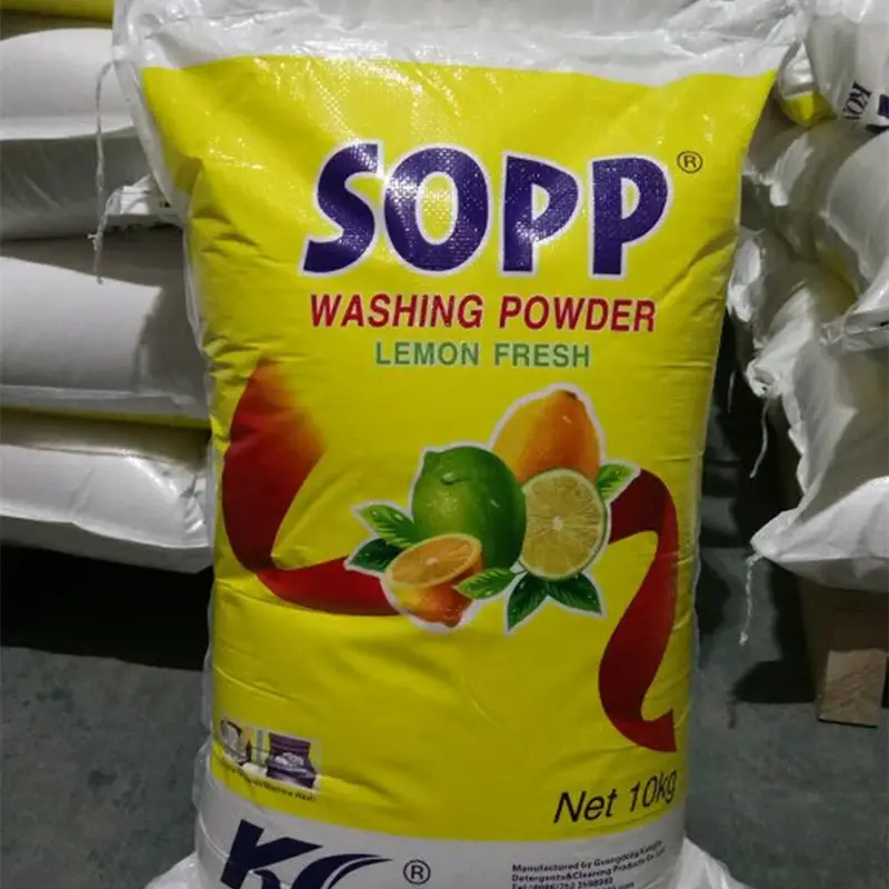 Deterjen Cuci Bubuk Busa Yang Tinggi Laundry Detergent Powder Oem Saba Kualitas Cuci Bubuk