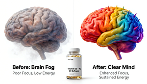 Kapsul Lunak Minyak Krill OEM Plus <span class=keywords><strong>Vitamin</strong></span> B12, D3, K2 & CoQ10 Omega 3 EPA, DHA Suplemen Mendukung Sistem Kekebalan Tubuh & Kesehatan Otak - Product Image 3