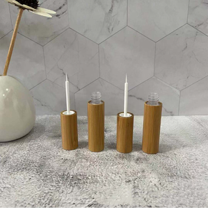 Tube de maquillage pour eye-liner, tube cosmétique en bambou - Product Image 3