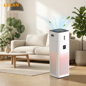 <span class=keywords><strong>Purificateur</strong></span> d'air et <span class=keywords><strong>humidificateur</strong></span> avec filtre HEPA pour toute la maison, double fonction, élimination efficace des allergènes, de la poussière, de la fumée et des odeurs, nettoyage efficace - Product Image 1