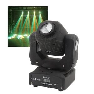 Đèn Sân Khấu Dj 3 Hiệu Ứng Lăng Kính Ba Mới Đèn <span class=keywords><strong>Led</strong></span> <span class=keywords><strong>Mini</strong></span> 60W Đầu Di Chuyển - Product Image 3