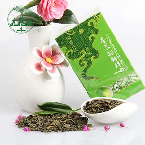 Tè cinese con foglie di 9275 di Jiulongshan tè Verde in polvere da sparo sciolto saltato in padella - Product Image 1