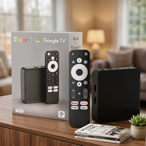 Venta Caliente de Fábrica: Decodificador Multimedia GD2 4K, Android TV Box con Amlogic S905Y4-B, 32GB, Portátil, Bajo MOQ para Revendedores Internacionales - Product Image 1