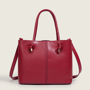 Bolso de Hombro Retro Vintage para Mujer, Mini Bolso de Cuero PU Ligero de Gran Capacidad, Impermeable, para Viajes de Verano - Product Image 4