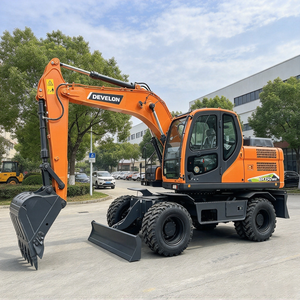 Excavatrice sur roues DEVELON DX150WE pour la construction urbaine, les travaux routiers, les services publics et les travaux de terrassement - Product Image 2