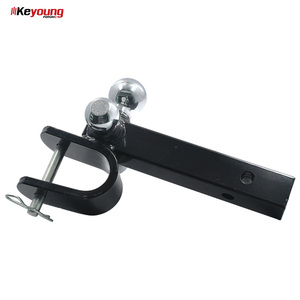Support d'<span class=keywords><strong>attelage</strong></span> à trois billes avec <span class=keywords><strong>chape</strong></span> en U Support d'<span class=keywords><strong>attelage</strong></span> de remorque à 3 billes Attaches de remorque à tube récepteur solide de 2" - Product Image 2