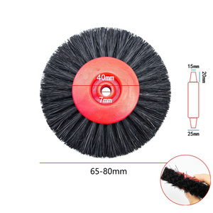 แปรงขัดเงาสำหรับเครื่องประดับ สำหรับงานแกะสลักโบราณ แปรงขัดเงาขนาดเส้นผ่านศูนย์กลาง 65 มม. 78 มม. 80 มม. แปรงขัดเงาสำหรับลบคม - Product Image 4