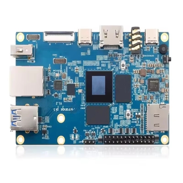Orange Pi 5 16GB Rockchip RK3588S 8Core 64 Bit Single Board Computer 2.4GHz Frequency Open Source Development Board module huake