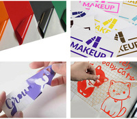 ALLSIGN - Lámina Reflectante de Vinilo en Varios Colores, Material para Corte con Plotter, Rollo de Película Reflectante con Cuentas de Vidrio