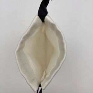 Promotional Eco Friendly Packaging Pouch Custom Logo <b>Drawstring</b> Bag Pouch Cotton <b>Drawstring</b> Bag With Black Ribbon - Product Image 6