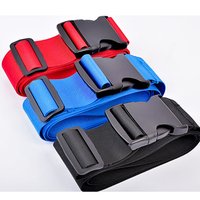 Sangle de ceinture de bagages de voyage réglable imprimée de logo personnalisé Ceinture de bagages robuste Sangle de bagage
